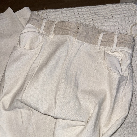 White linen pants - Picture 2 of 4